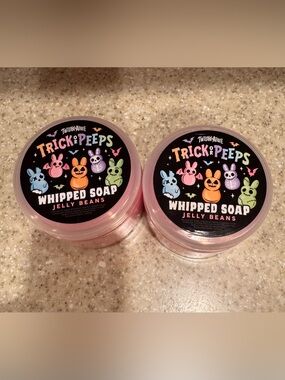 2 Twisted Allure Trick or Peeps Whipped Soaps - Jelly Beans New